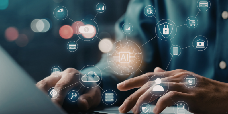 業務効率化ツール イラスト